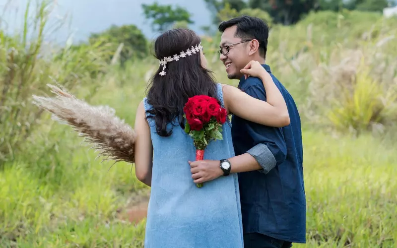 幸福浪漫的情侣签名