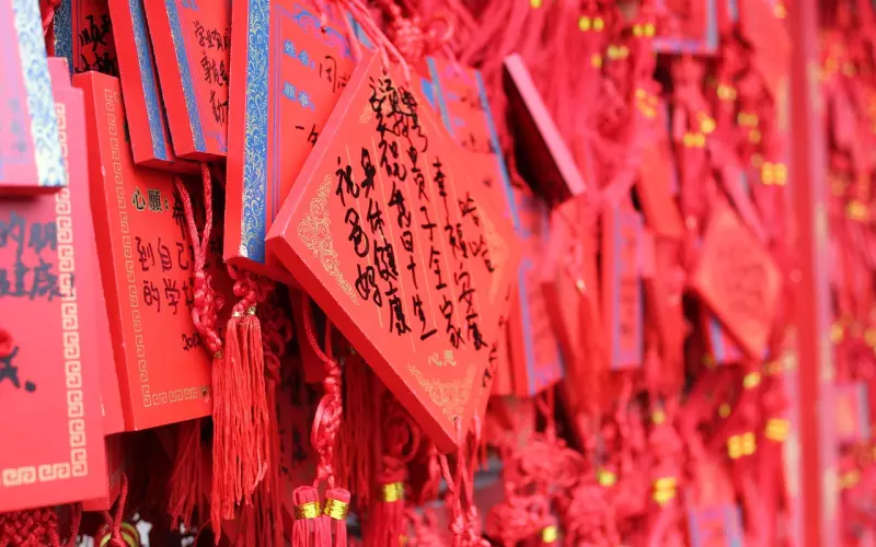 泰正佛堂——供祈福灯